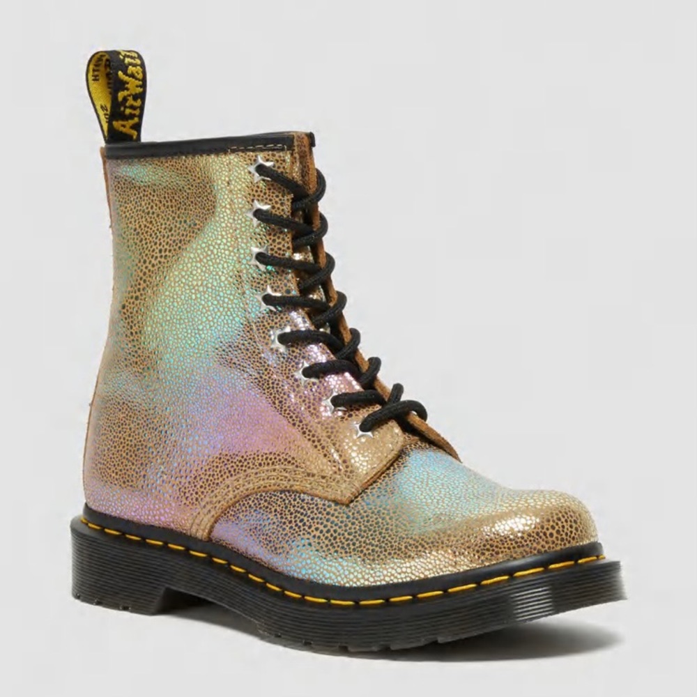 Dr. Martens 1460 Rainbow Ray Suede Boots NIB